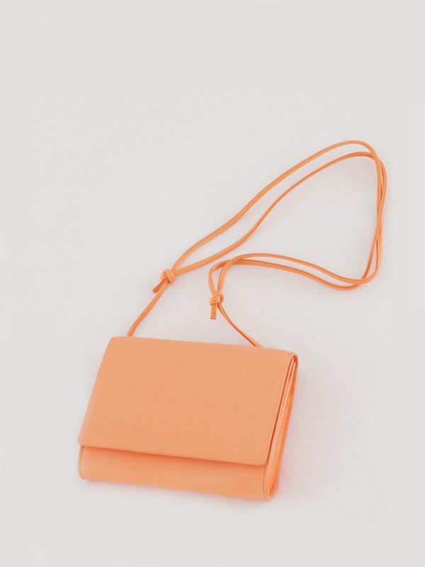 COMPACT PURSE_ORANGE SHERBET COMPACT PURSE_ORANGE SHERBET