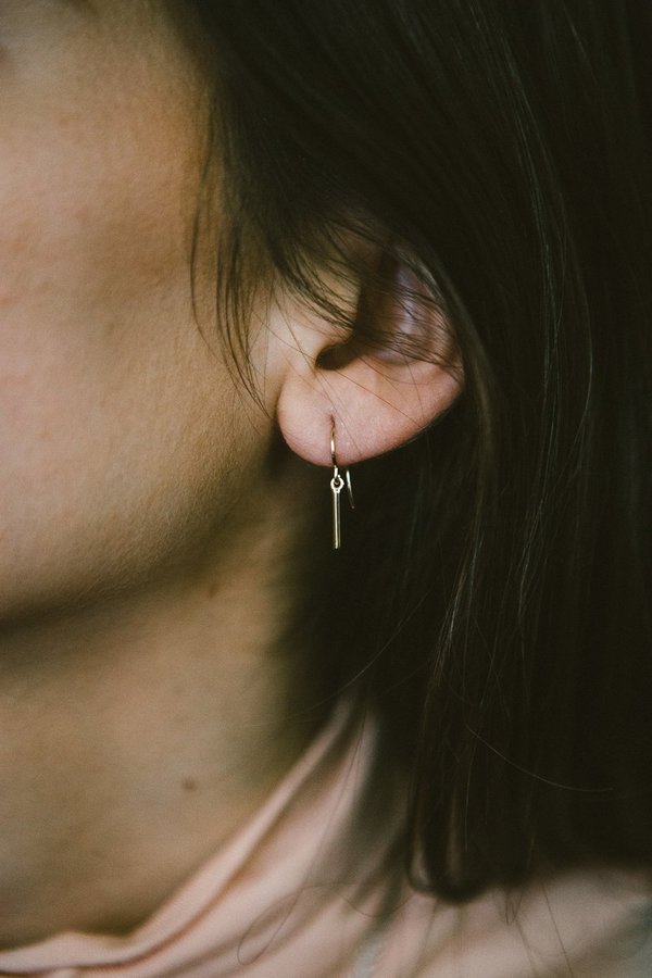 Sierra Winter Jewelry Side Kick Earrings - 14K yellow Gold Sierra Winter Jewelry Side Kick Earrings - 14K yellow Gold