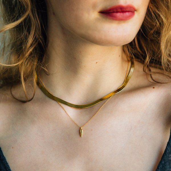 Sierra Winter Jewelry Stay Golden Necklace - Gold Vermeil Sierra Winter Jewelry Stay Golden Necklace - Gold Vermeil
