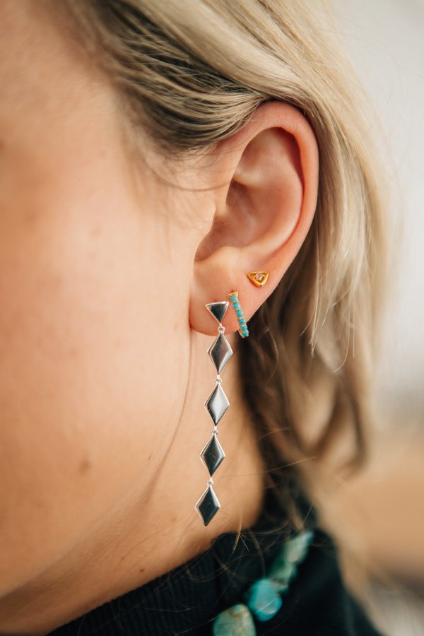 Sierra Winter Jewelry Tallgrass Earrings - Sterling Silver Sierra Winter Jewelry Tallgrass Earrings - Sterling Silver
