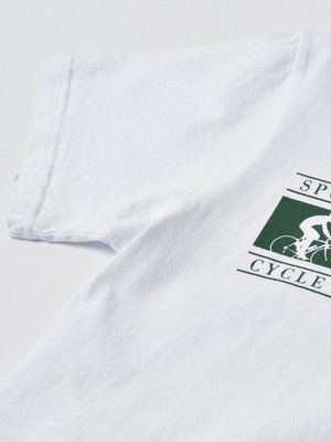 Cycling Club T Shirt_White/Forest Cycling Club T Shirt_White/Forest