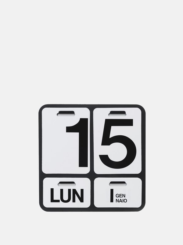 Formosa Calendar_English_Black Anodized_Black Formosa Calendar_English_Black Anodized_Black