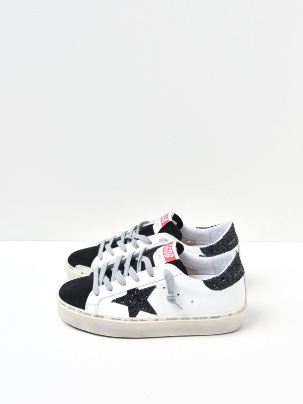 HI STAR LEATHER UPPER GLITTER STAR AND HEEL HI STAR LEATHER UPPER GLITTER STAR AND HEEL