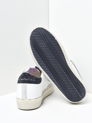 HI STAR LEATHER UPPER GLITTER STAR AND HEEL HI STAR LEATHER UPPER GLITTER STAR AND HEEL