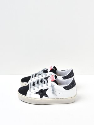 HI STAR LEATHER UPPER GLITTER STAR AND HEEL HI STAR LEATHER UPPER GLITTER STAR AND HEEL