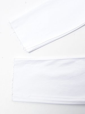 HIGH RISE ANKLE CROP _ WHITE HIGH RISE ANKLE CROP _ WHITE