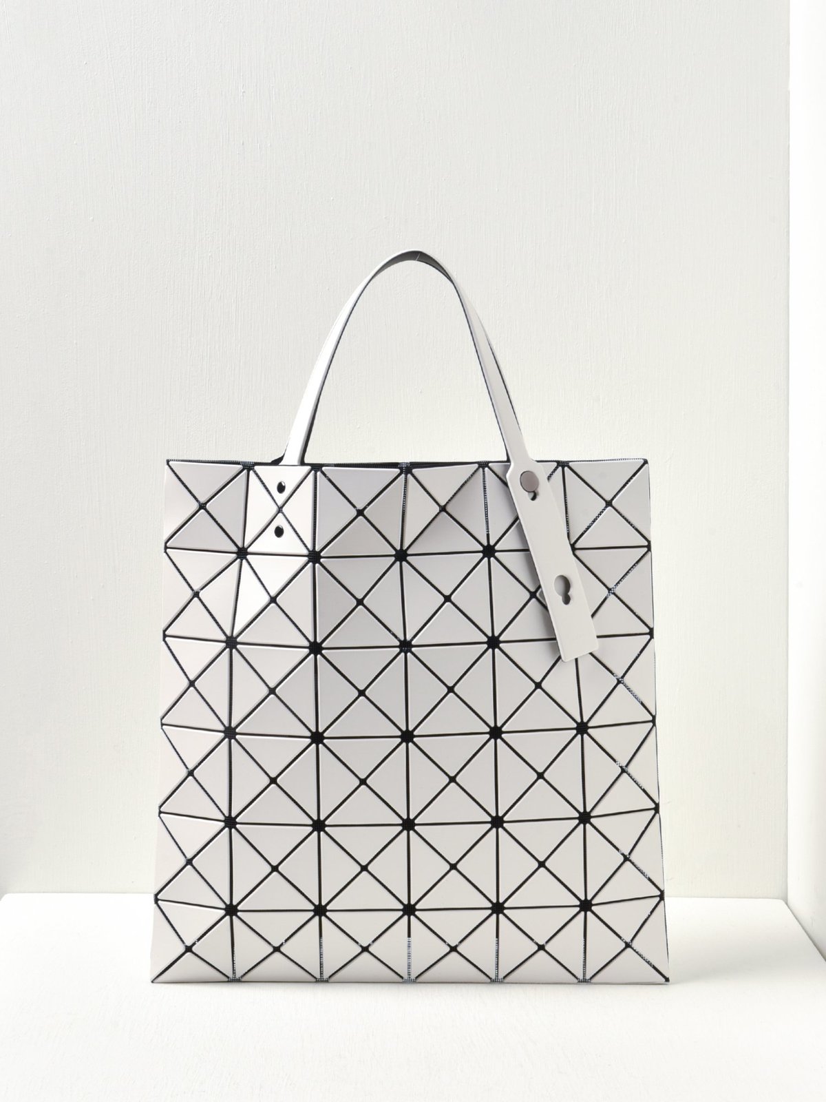 Bao Bao Issey Miyake Lucent Matte Bag - Off White | Garmentory