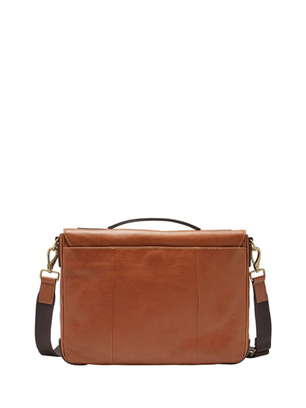 FOSSIL Defender Portfolio Briefcase - Cognac FOSSIL Defender Portfolio Briefcase - Cognac