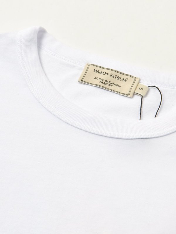 MEN_CHILLAX FOX PATCH CLASSIC TEE-SHIRT_WHITE MEN_CHILLAX FOX PATCH CLASSIC TEE-SHIRT_WHITE