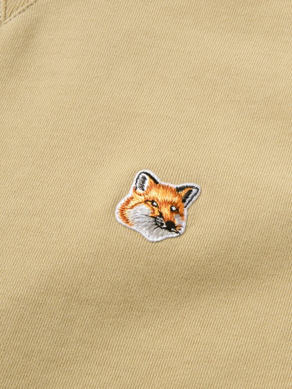 MEN_FOX HEAD PATCH CLASSIC SWEATSHIRT_BEIGE MEN_FOX HEAD PATCH CLASSIC SWEATSHIRT_BEIGE