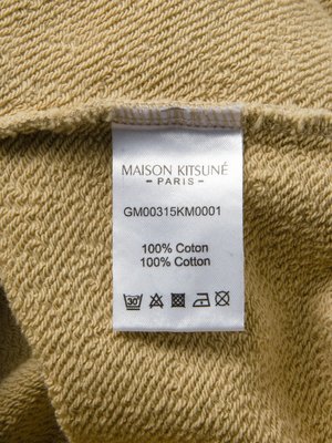 MEN_FOX HEAD PATCH CLASSIC SWEATSHIRT_BEIGE MEN_FOX HEAD PATCH CLASSIC SWEATSHIRT_BEIGE