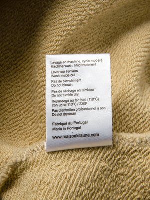 MEN_FOX HEAD PATCH CLASSIC SWEATSHIRT_BEIGE MEN_FOX HEAD PATCH CLASSIC SWEATSHIRT_BEIGE