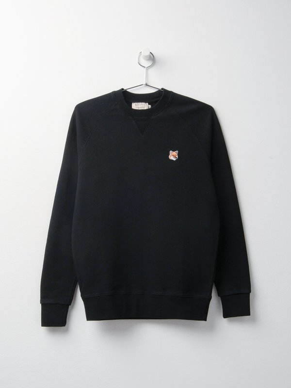 MEN_FOX HEAD PATCH CLASSIC SWEATSHIRT_BLACK MEN_FOX HEAD PATCH CLASSIC SWEATSHIRT_BLACK