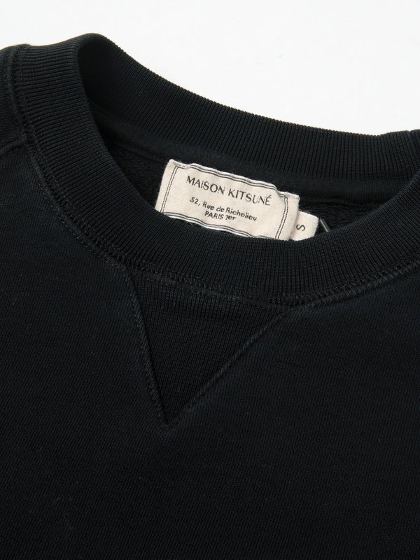 MEN_FOX HEAD PATCH CLASSIC SWEATSHIRT_BLACK MEN_FOX HEAD PATCH CLASSIC SWEATSHIRT_BLACK