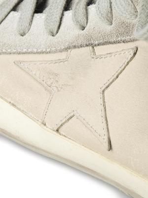 MID STAR_WHITE LEATHER MID STAR_WHITE LEATHER
