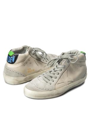 MID STAR_WHITE LEATHER MID STAR_WHITE LEATHER