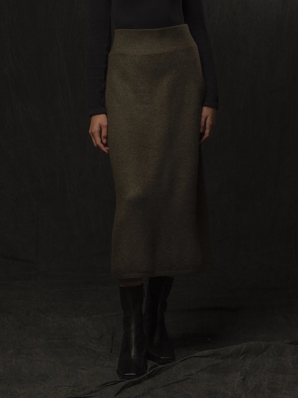 Midi Skirt_Hunter Heather Midi Skirt_Hunter Heather