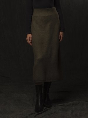 Midi Skirt_Hunter Heather Midi Skirt_Hunter Heather