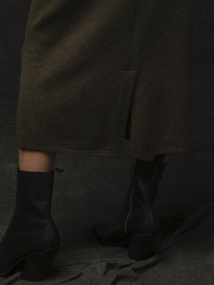 Midi Skirt_Hunter Heather Midi Skirt_Hunter Heather