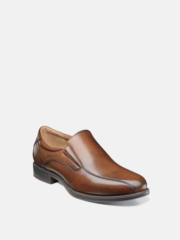 Florsheim MIDTOWN BIKE TOE SLIP ON - COGNAC Florsheim MIDTOWN BIKE TOE SLIP ON - COGNAC