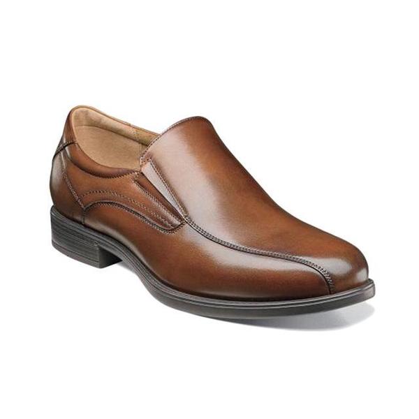 Florsheim MIDTOWN BIKE TOE SLIP ON - COGNAC Florsheim MIDTOWN BIKE TOE SLIP ON - COGNAC