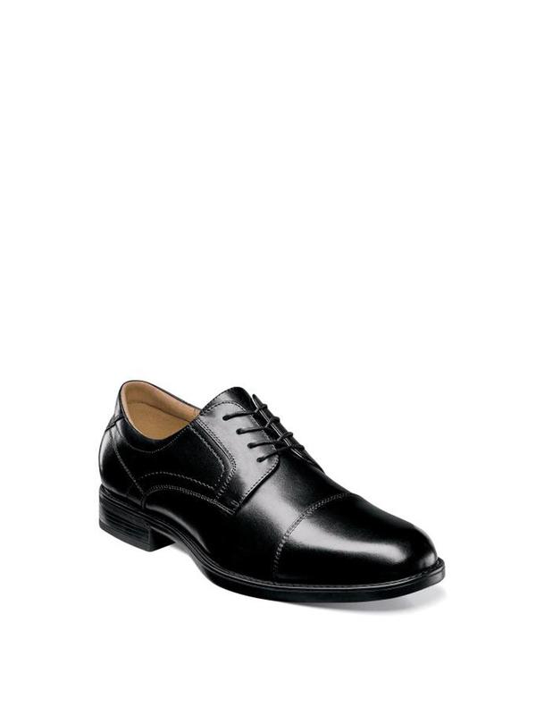 Florsheim MIDTOWN CAP TOE OXFORD - black Florsheim MIDTOWN CAP TOE OXFORD - black