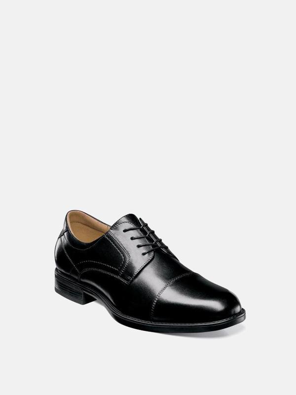 Florsheim MIDTOWN CAP TOE OXFORD - black Florsheim MIDTOWN CAP TOE OXFORD - black