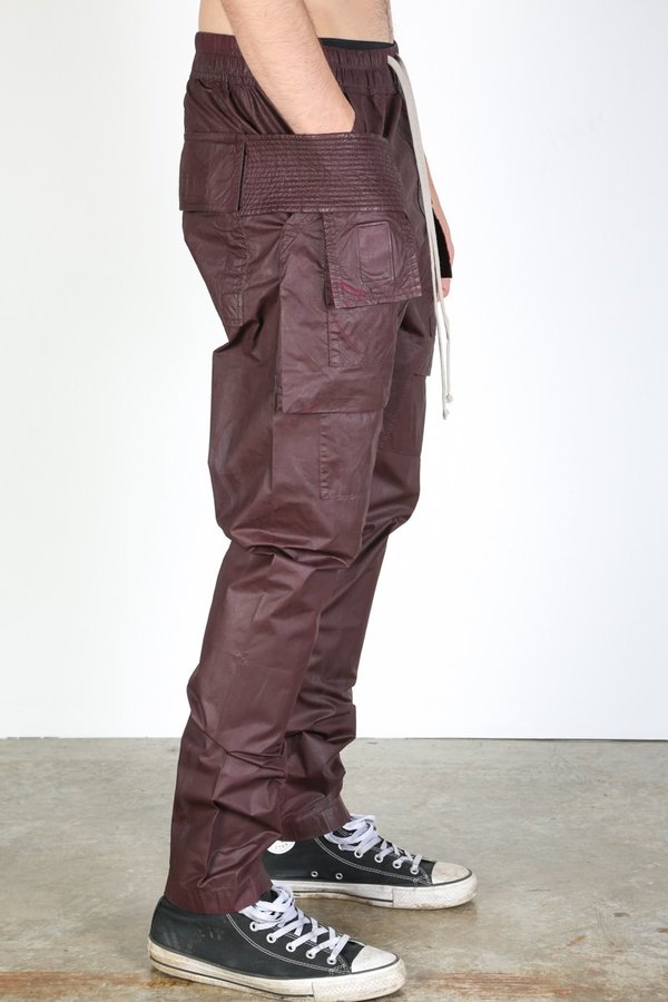 20FW リックオウエンス drkshdw Creatch Cargo XS Rick Owens Creatch Cargo - Dark Cherry | Garmentory