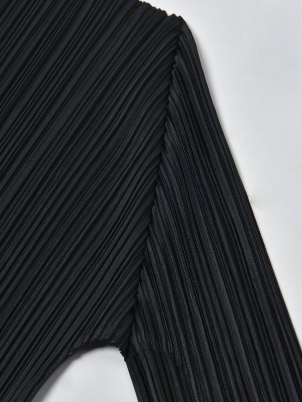Pleats Please by Issey Miyake TURTLENECK DRESS - BLACK Pleats Please by Issey Miyake TURTLENECK DRESS - BLACK