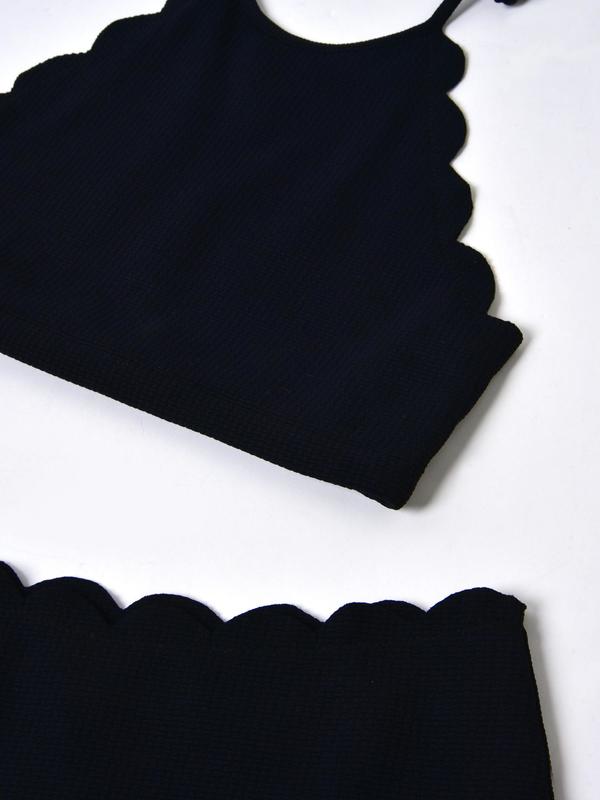 Mott Bikini Top and Santa Monica bottom Set_Black Mott Bikini Top and Santa Monica bottom Set_Black