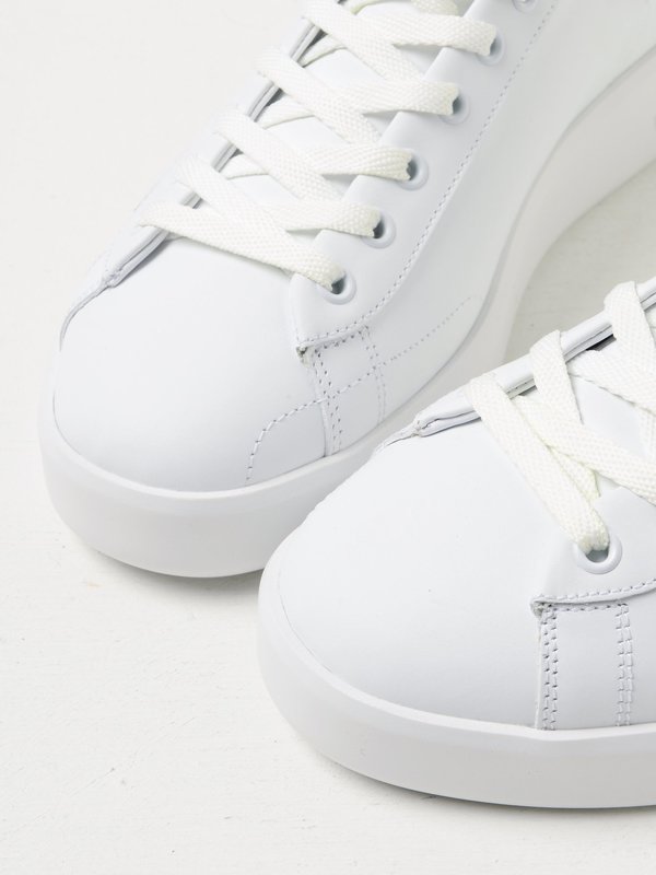 M_SNEAKERS PURE STAR_WHITE LEATHER-BLACK M_SNEAKERS PURE STAR_WHITE LEATHER-BLACK