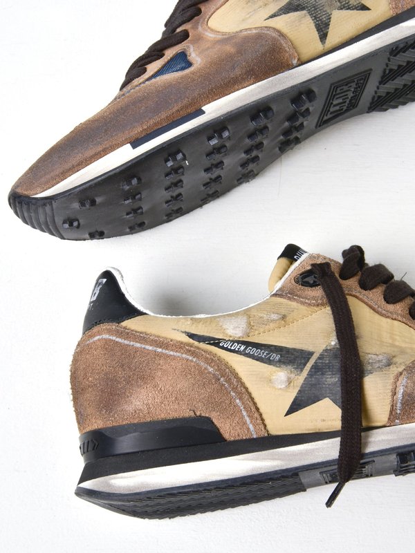 M_SNEAKERS RUNNING_BEIGE-SUEDE-NYLON M_SNEAKERS RUNNING_BEIGE-SUEDE-NYLON