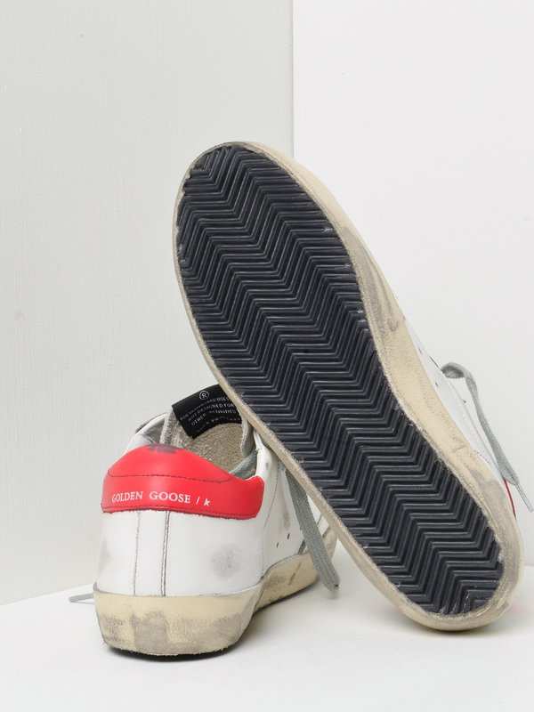 M_SNEAKERS SUPERSTAR_BLU STAR-RED LEATHER M_SNEAKERS SUPERSTAR_BLU STAR-RED LEATHER