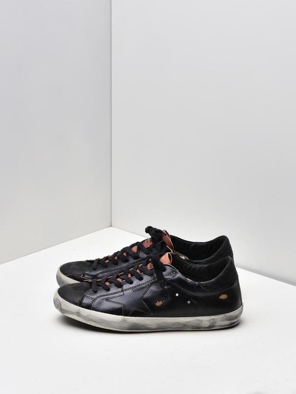 M_SNEAKERS SUPERSTAR_BRUSHED BLACK-CUOIO M_SNEAKERS SUPERSTAR_BRUSHED BLACK-CUOIO