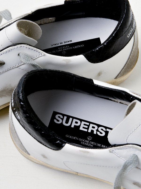 M_SNEAKERS SUPERSTAR_WHITE-BLACK PRINT CREAM SOLE M_SNEAKERS SUPERSTAR_WHITE-BLACK PRINT CREAM SOLE