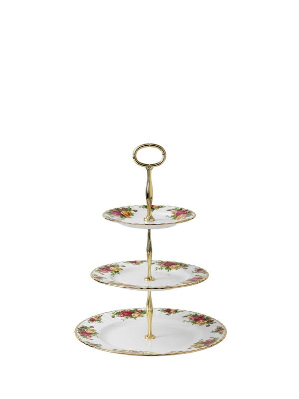 Old Country Roses 3-Tier Cake Stand Old Country Roses 3-Tier Cake Stand