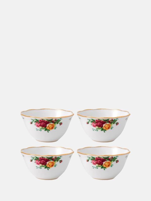 Old Country Roses Bowl Set Of 4 Old Country Roses Bowl Set Of 4