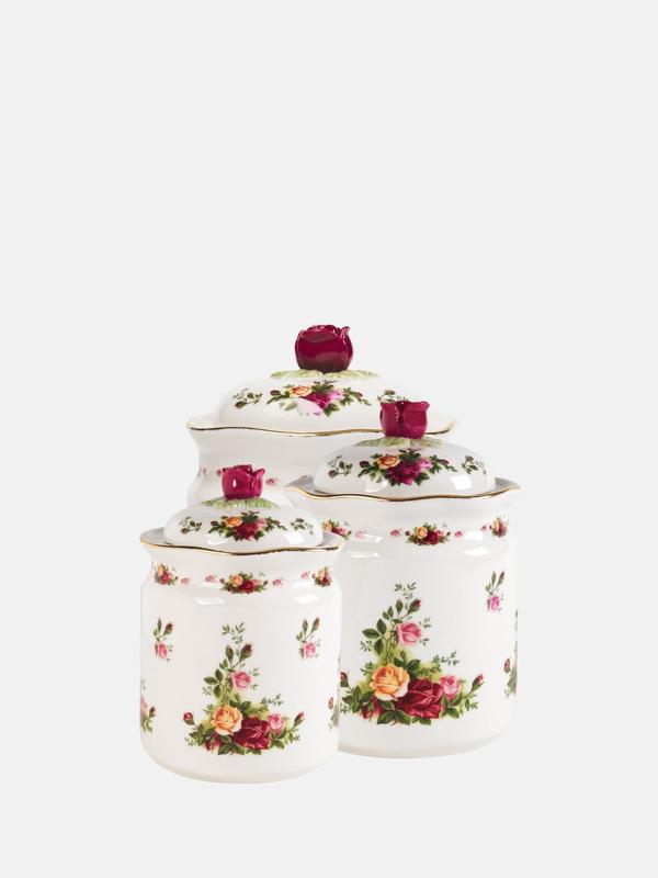 Old Country Roses Canisters S4 Old Country Roses Canisters S4