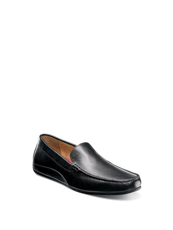 Florsheim OVAL MOC TOE VENETIAN DRIVER shoes - black Florsheim OVAL MOC TOE VENETIAN DRIVER shoes - black