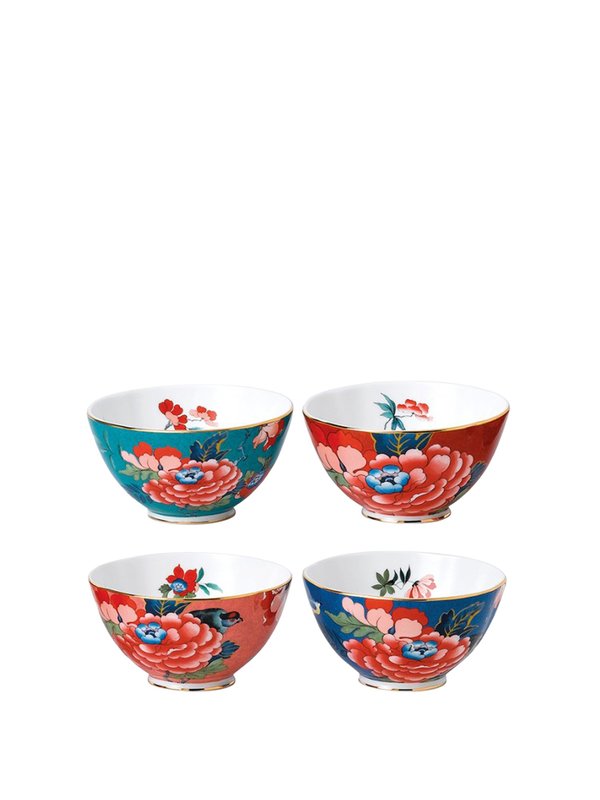 Paeonia Blush Bowl Set Of 4 Paeonia Blush Bowl Set Of 4