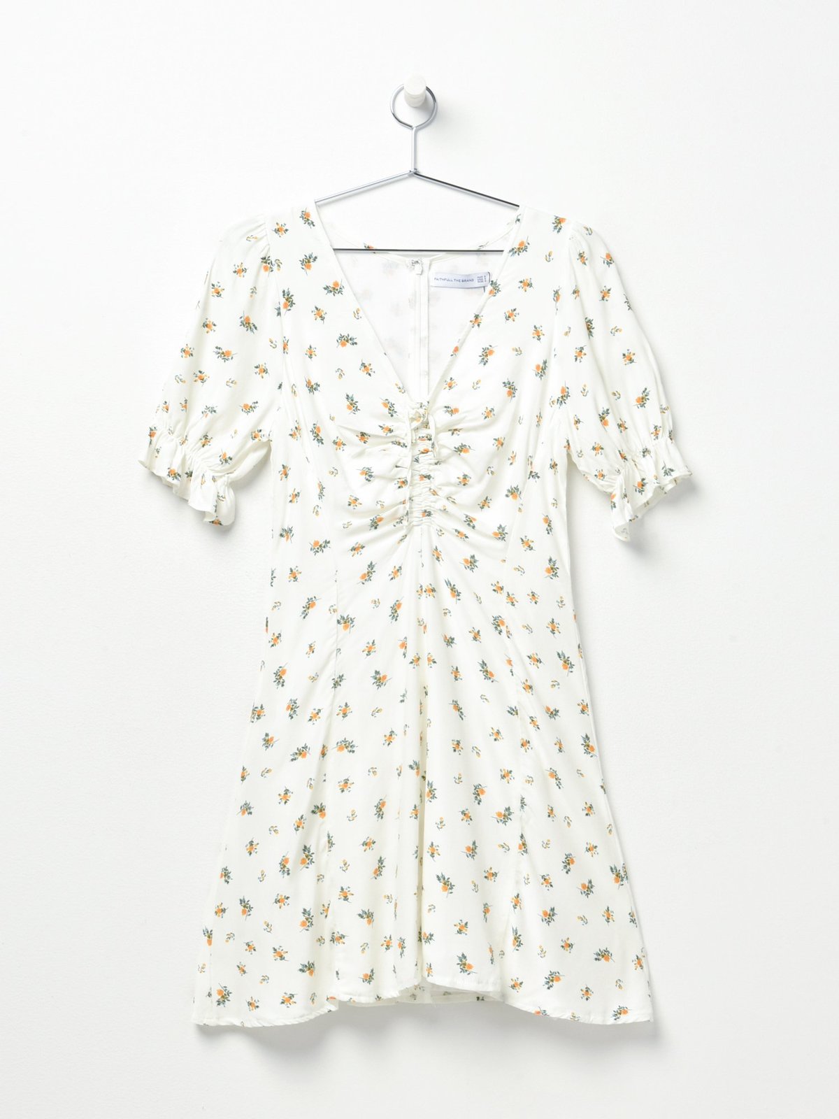 Faithfull The Brand Palma Mini Dress - Carrie Floral Print | Garmentory