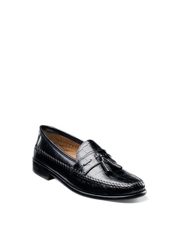Florsheim PISA MOC TOE TASSEL LOAFER - black Florsheim PISA MOC TOE TASSEL LOAFER - black