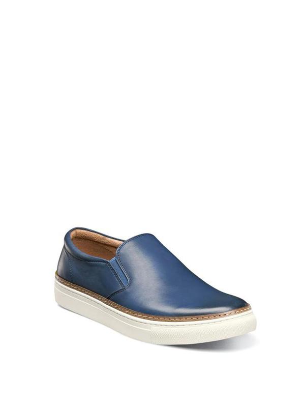 Florsheim PIVOT PLAIN TOE SLIP ON - blue Florsheim PIVOT PLAIN TOE SLIP ON - blue