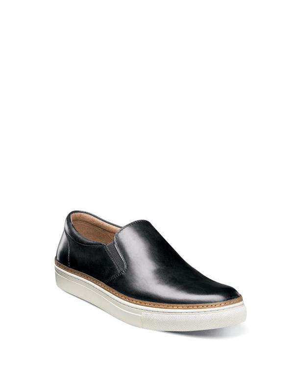 Florsheim PIVOT PLAIN TOE SLIP ON - black Florsheim PIVOT PLAIN TOE SLIP ON - black