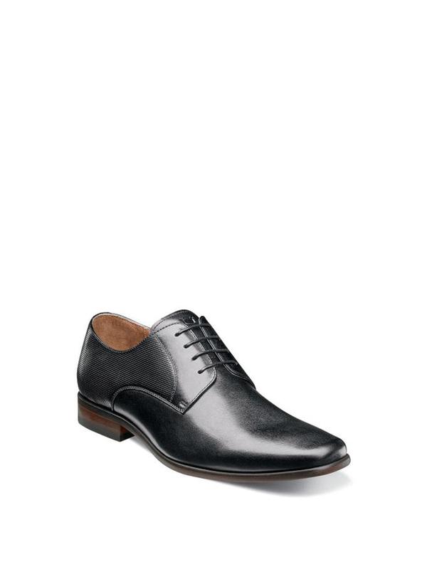 Florsheim POSTINO PLAIN TOE OXFORD - BLACK Florsheim POSTINO PLAIN TOE OXFORD - BLACK