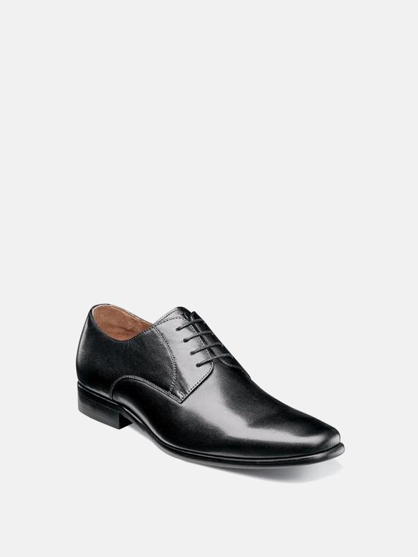 Florsheim POSTINO PLAIN TOE OXFORD - BLACK SMOOTH Florsheim POSTINO PLAIN TOE OXFORD - BLACK SMOOTH