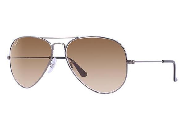 RB 3025 004/51 Gunmetal_Light Brown Gradient 58 RB 3025 004/51 Gunmetal_Light Brown Gradient 58