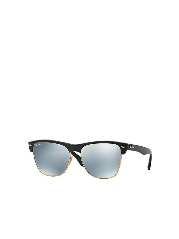 RB 4175 CLUBMASTER OVERSIZED 877/30 BLACK 57 SIZE RB 4175 CLUBMASTER OVERSIZED 877/30 BLACK 57 SIZE