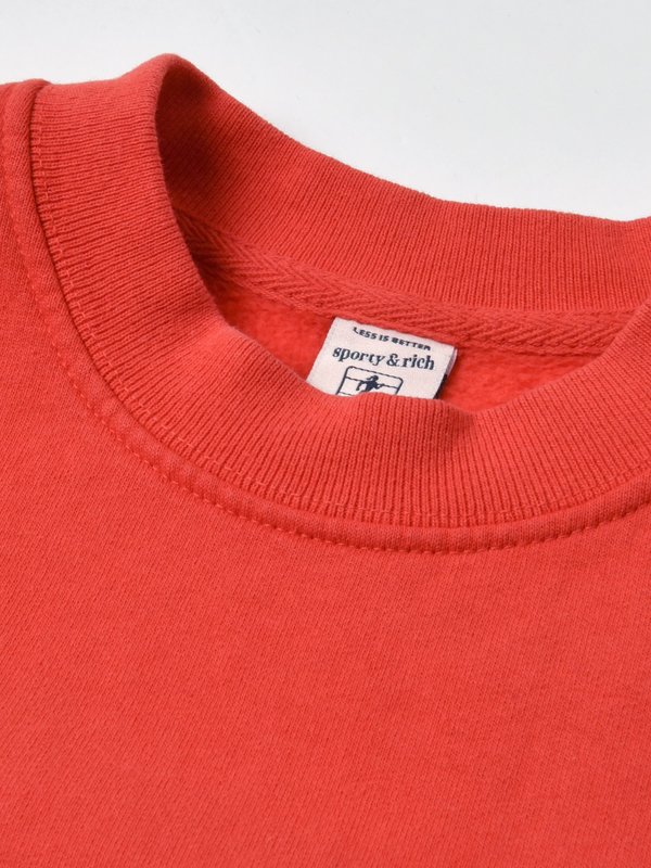 S/R Sports Crewneck_Cherry/White / Gold S/R Sports Crewneck_Cherry/White / Gold