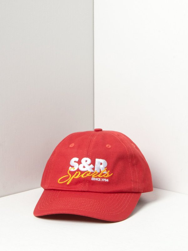 S/R Sports Hat_Cherry/White/Gold S/R Sports Hat_Cherry/White/Gold